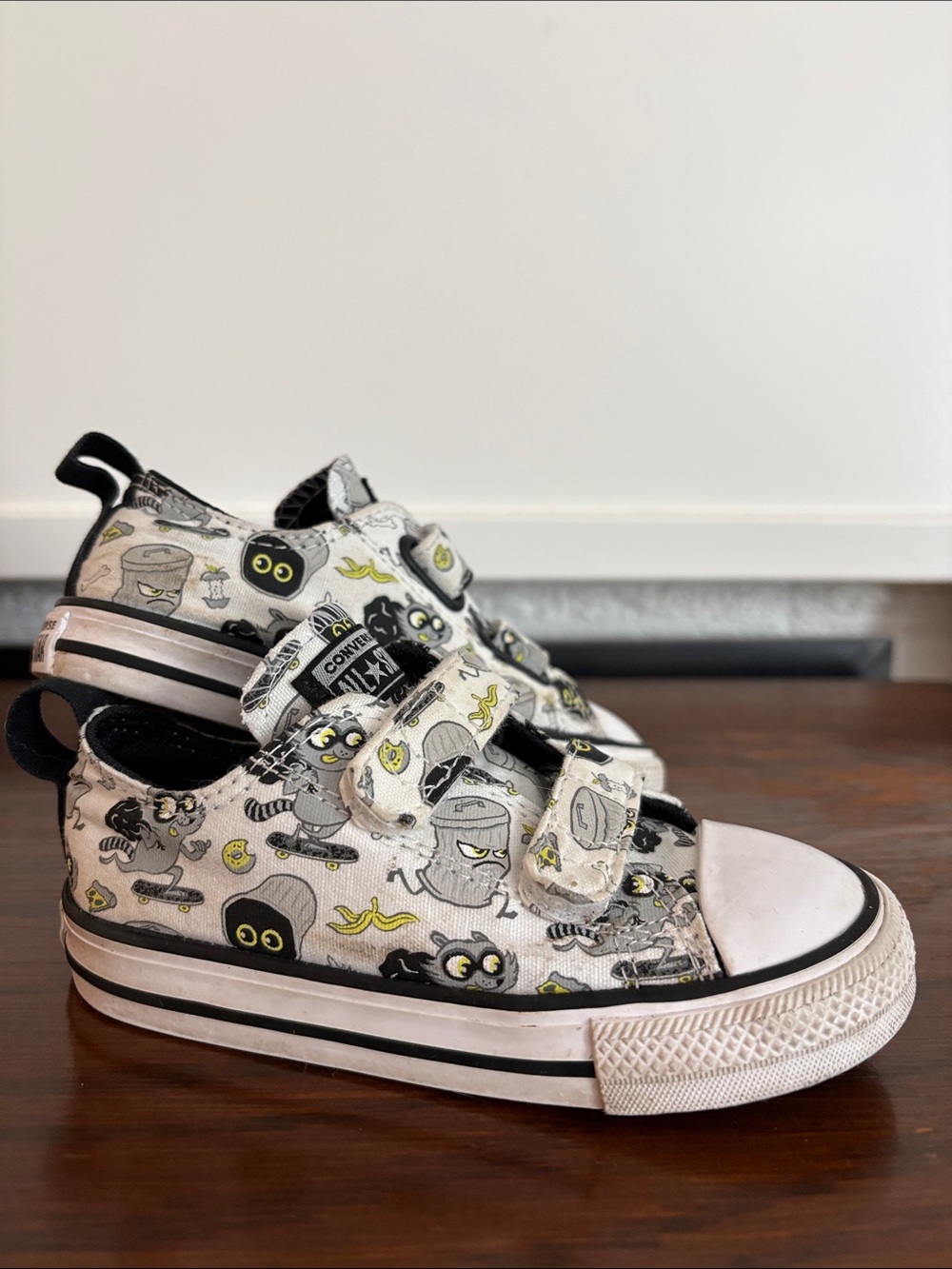 CONVERSE Chuck Taylor All Star Easy On Low Raccoon Print Size 8